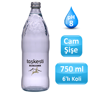 Taşkesti%20Cam%20Şişe%20Su%20750ml%20*6’lı%20Koli